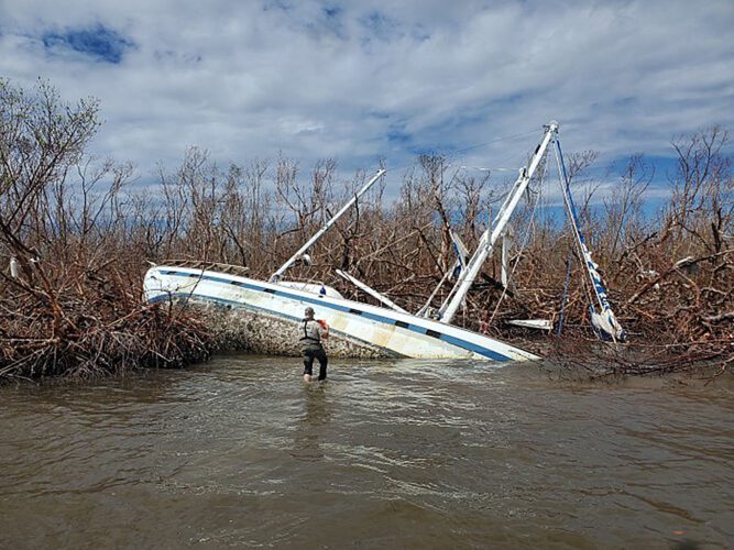 FWC extends the deadline for waivers for unsalvageable vessels following Hurricane Ian